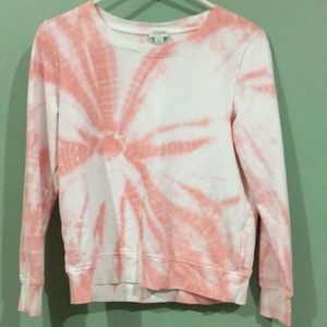 Pink Tie-dye Pullover